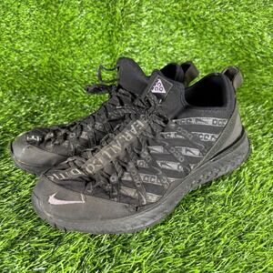 Nike ACG React Terra Gobe Black Space Hiking Shoes Men's Size 12 BV6344 001